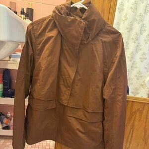 Lululemon Always Effortless Jacket Size 14 Ancient Copper